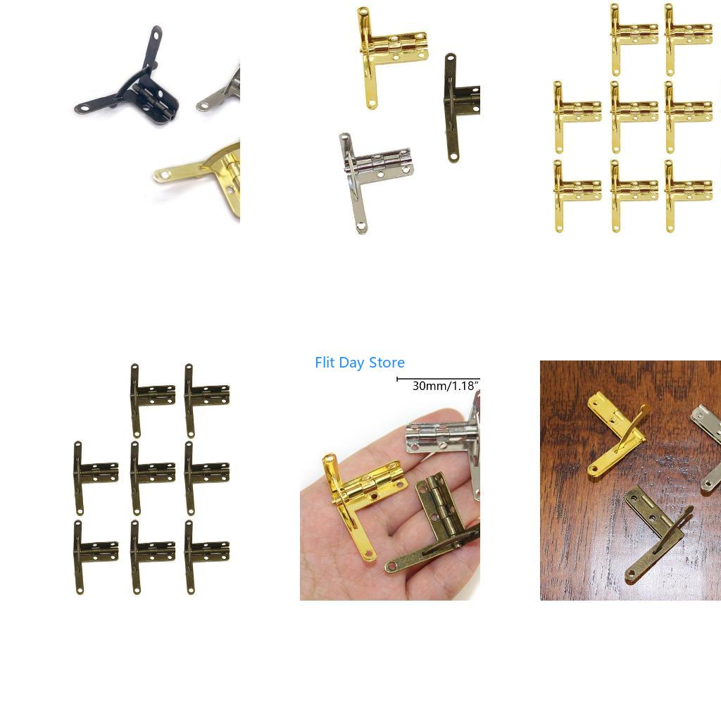 Furniture Hardware Antique - F92C 10 Buah Kotak Kayu Sudut