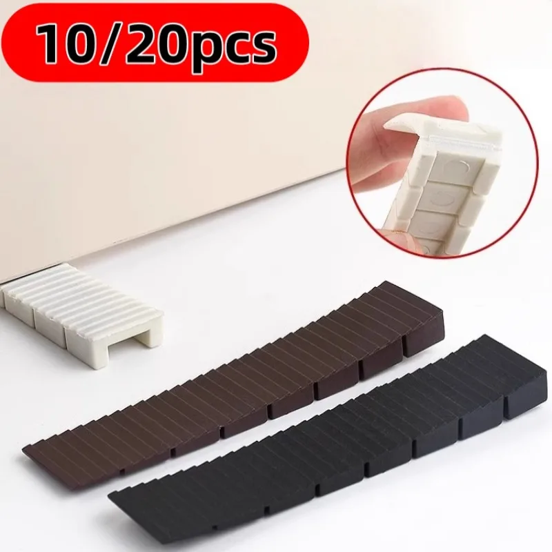 Furniture Leveling Hardware - 20/10 Buah Plastik Fleksibel Wedges Shims