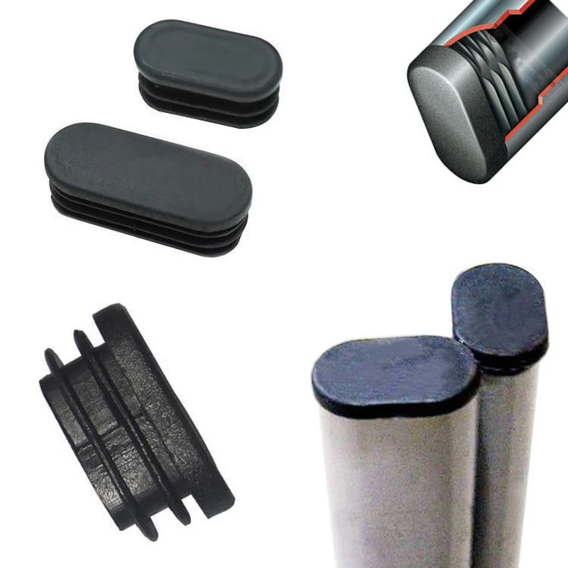 Furniture Leveling Hardware - 4 Buah Tabung Plastik Sumbat Pipa