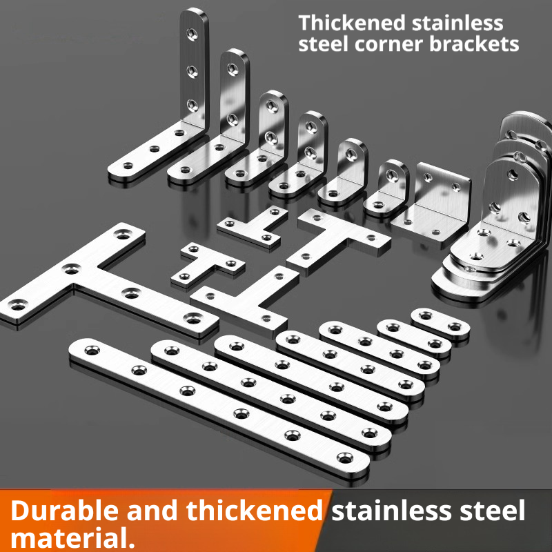 Joint Connector Bracket - Penyangga Sudut Furnitur dan Kabinet -