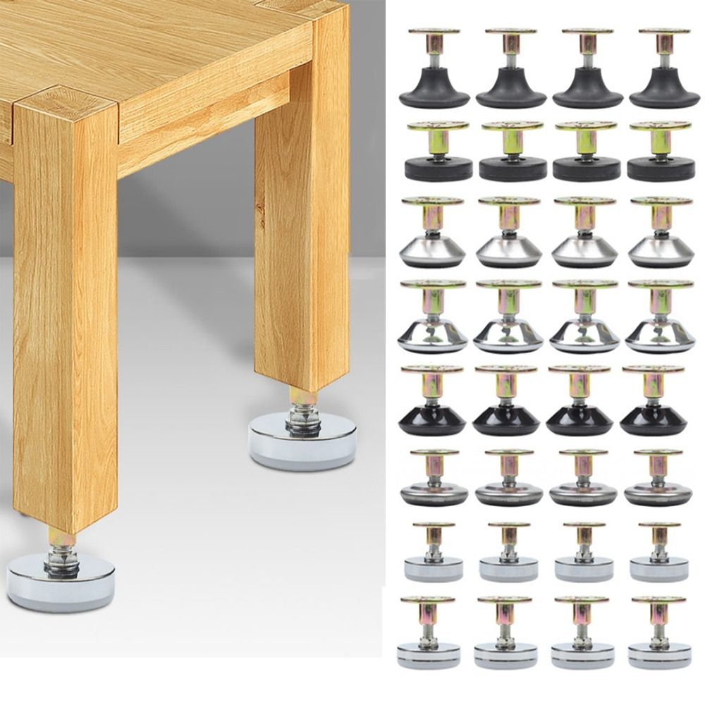 Furniture Leveling Hardware - 4pcs Kaki Penyangga Furnitur yang Dapat