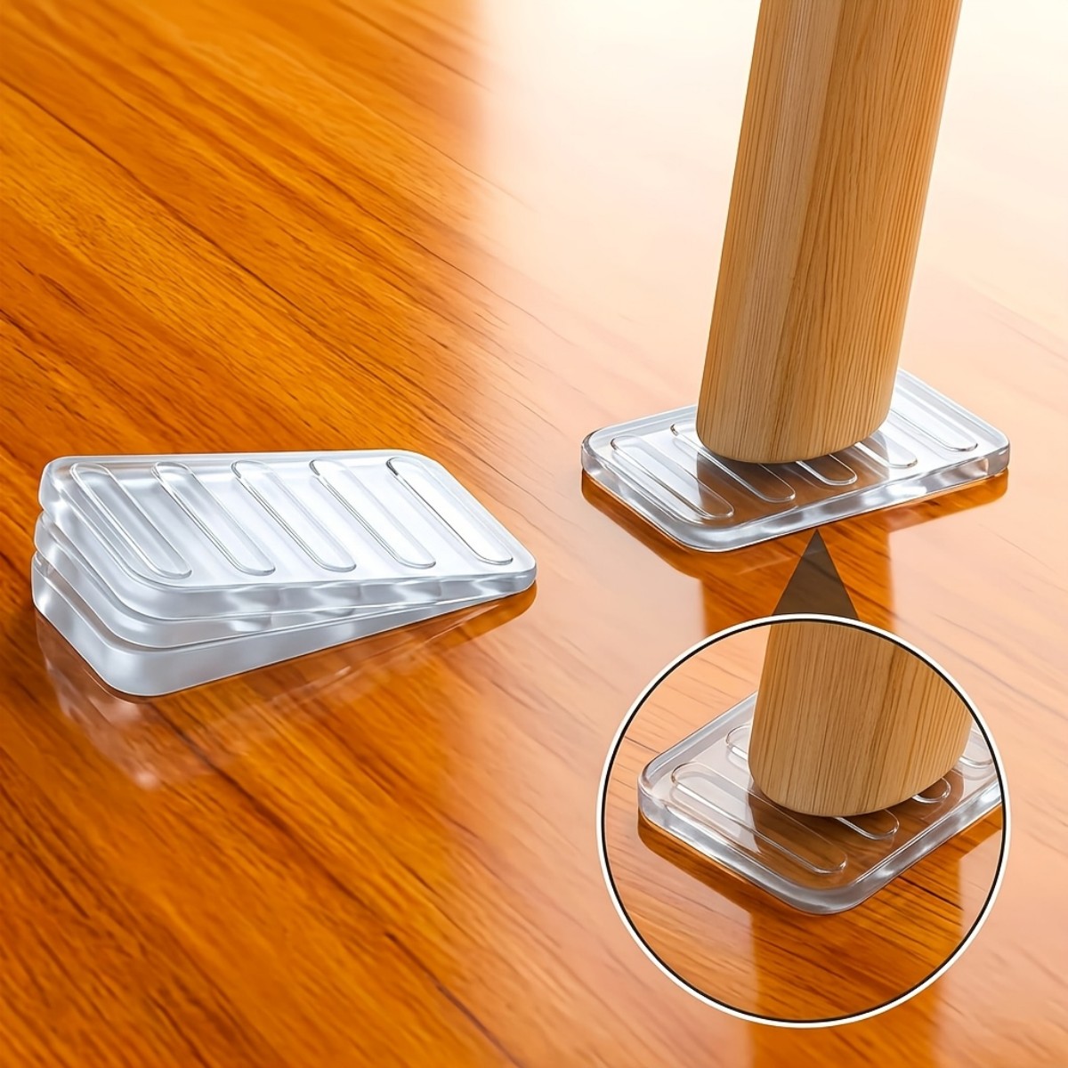Furniture Hardware Brackets - 8 buah bantalan penyeimbang kaki meja