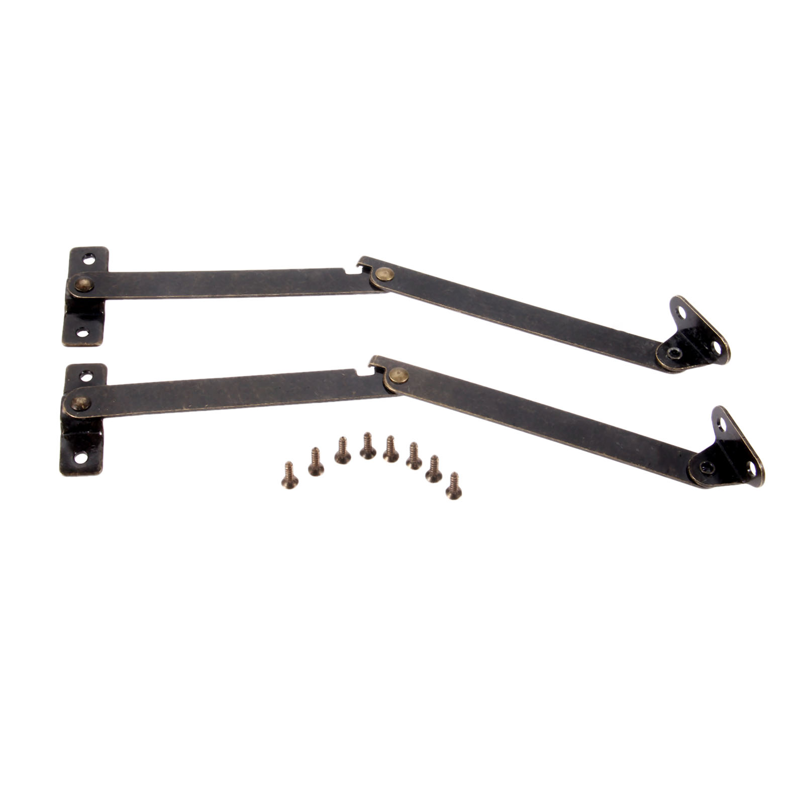 2 Buah Engsel Penyangga Tutup  - Furniture Hardware Antique ulasan dan harga