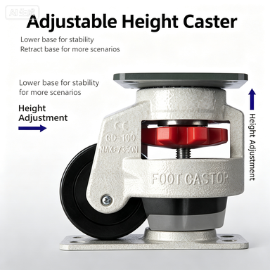 Roda Kastor Penyeimbang Tugas  - Furniture Leveling Hardware ulasan dan harga