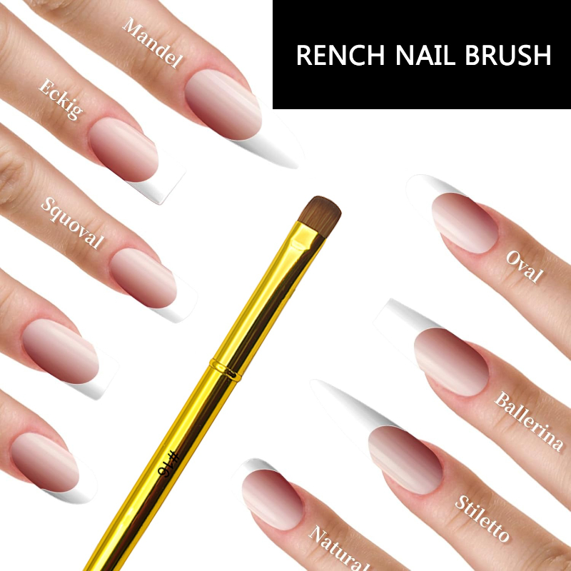 Kuas Seni Kuku Kolinsky Pranci - Furniture Hardware Nails ulasan dan harga