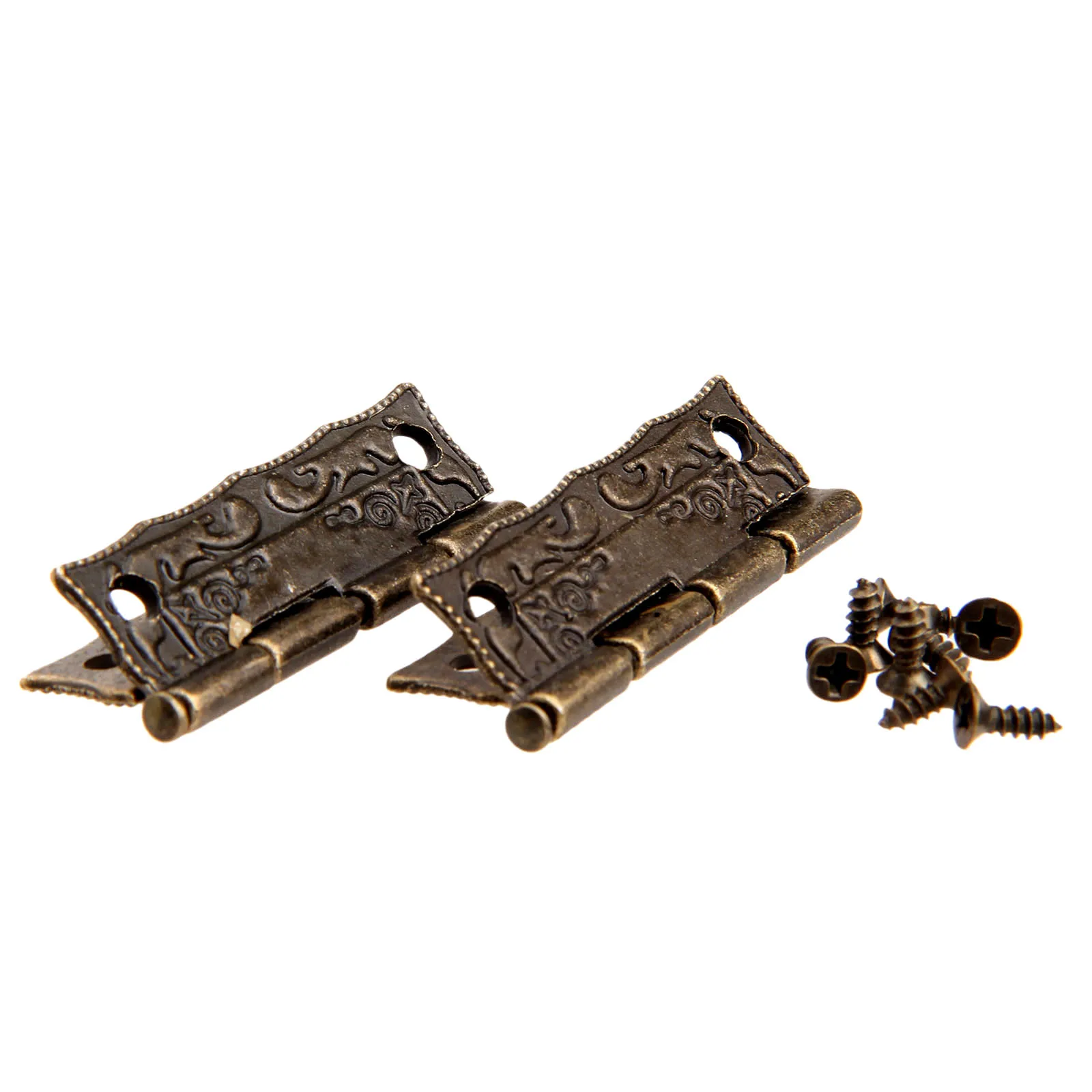 10 Buah Engsel 36*23Mm Besi An - Furniture Hardware Antique ulasan dan harga