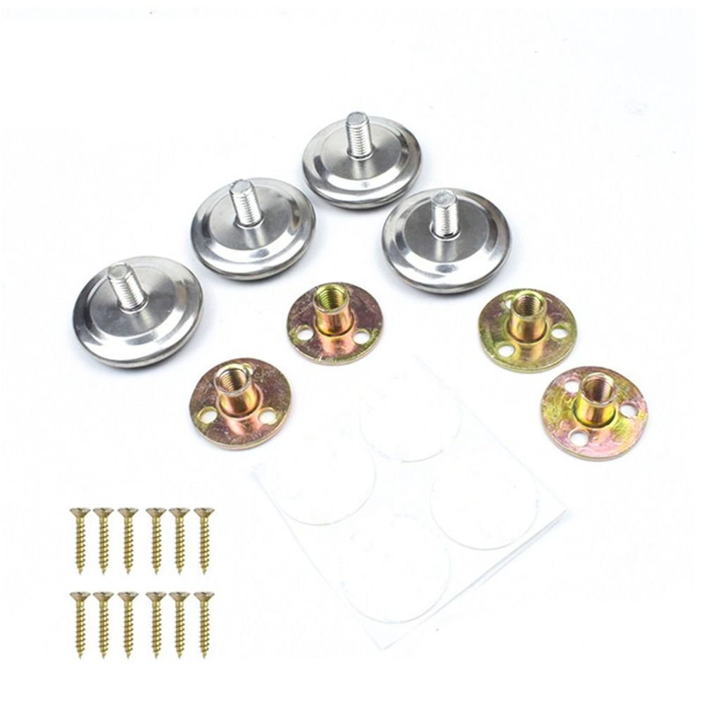 4 Buah Kaki Penyangga Furnitur - Furniture Leveling Hardware ulasan dan harga