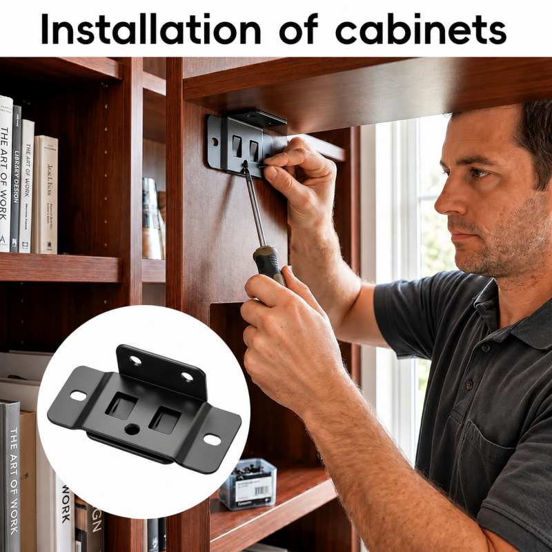 Penjepit Sudut Rak Kabinet 2 i - Furniture Hardware Fasteners ulasan dan harga