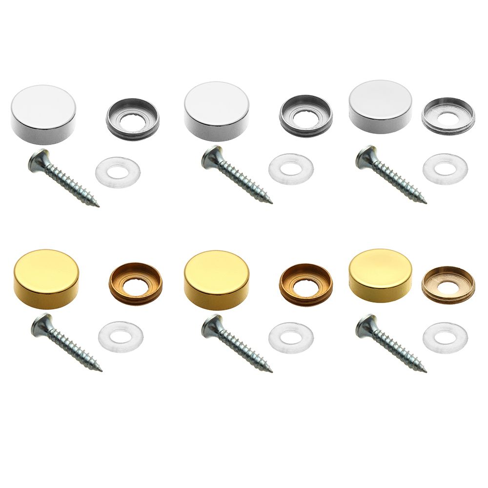 4 Set Cermin Pengencang Sekrup - Furniture Hardware Fasteners ulasan dan harga