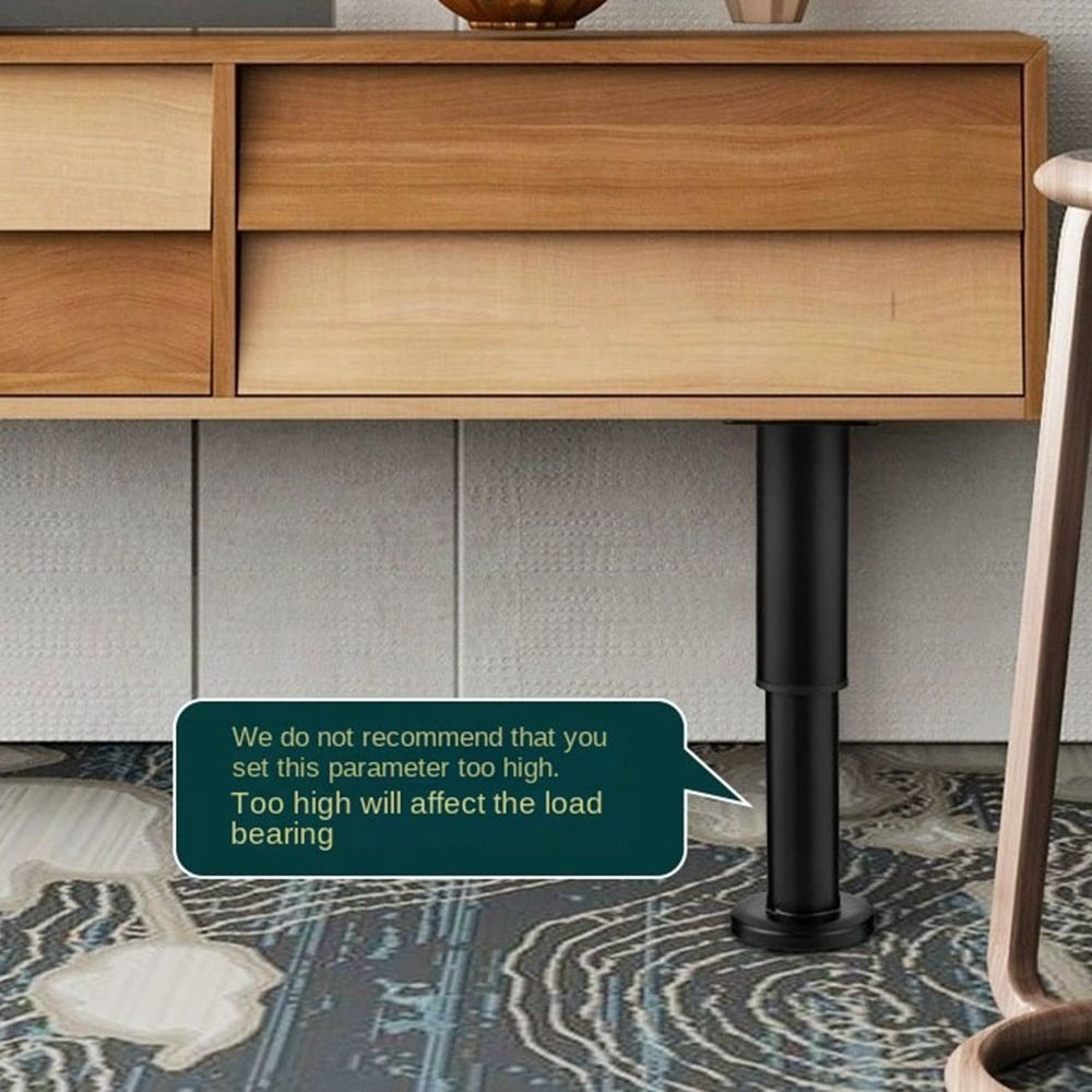 1 buah Kaki Meja Furnitur Baja - Furniture Leveling Hardware ulasan dan harga