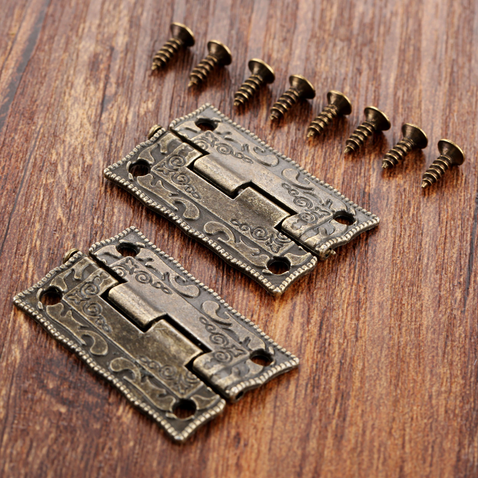 2 Buah Engsel Perunggu Antik P - Furniture Hardware Antique ulasan dan harga