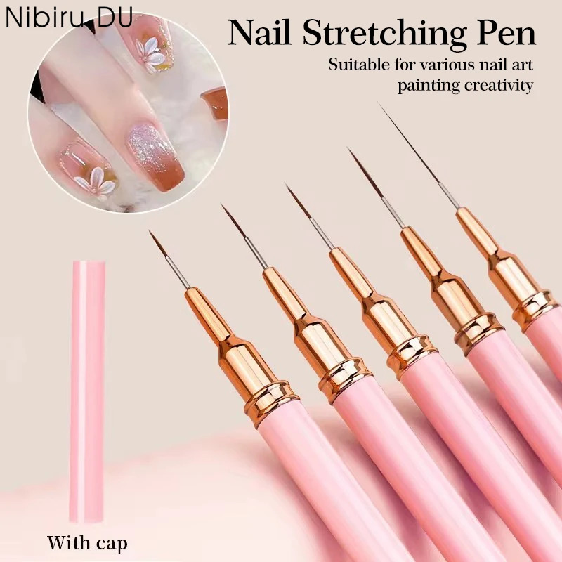 5 Buah Set Kuas Liner Nail Art - Furniture Hardware Nails ulasan dan harga