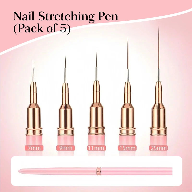 5 Buah Set Kuas Liner Nail Art - Furniture Hardware Nails ulasan dan harga