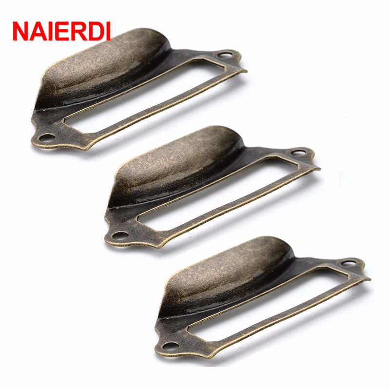 Naierdi 5 Pcs Antik Kuningan L - Furniture Hardware Names ulasan dan harga