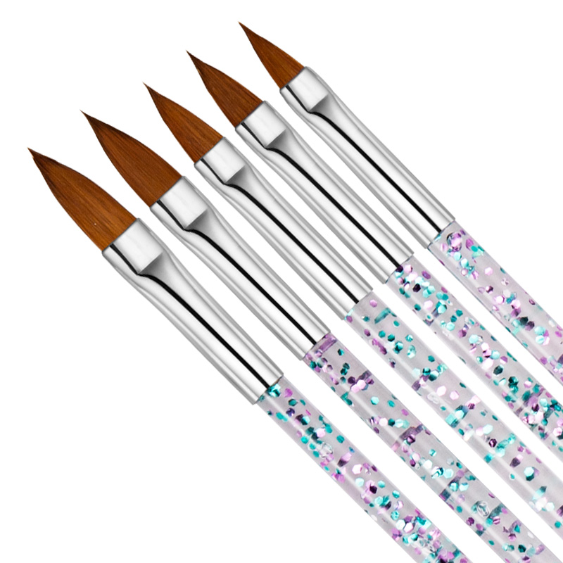 5 Buah Set Kuas Seni Kuku Gel  - Furniture Hardware Nails ulasan dan harga