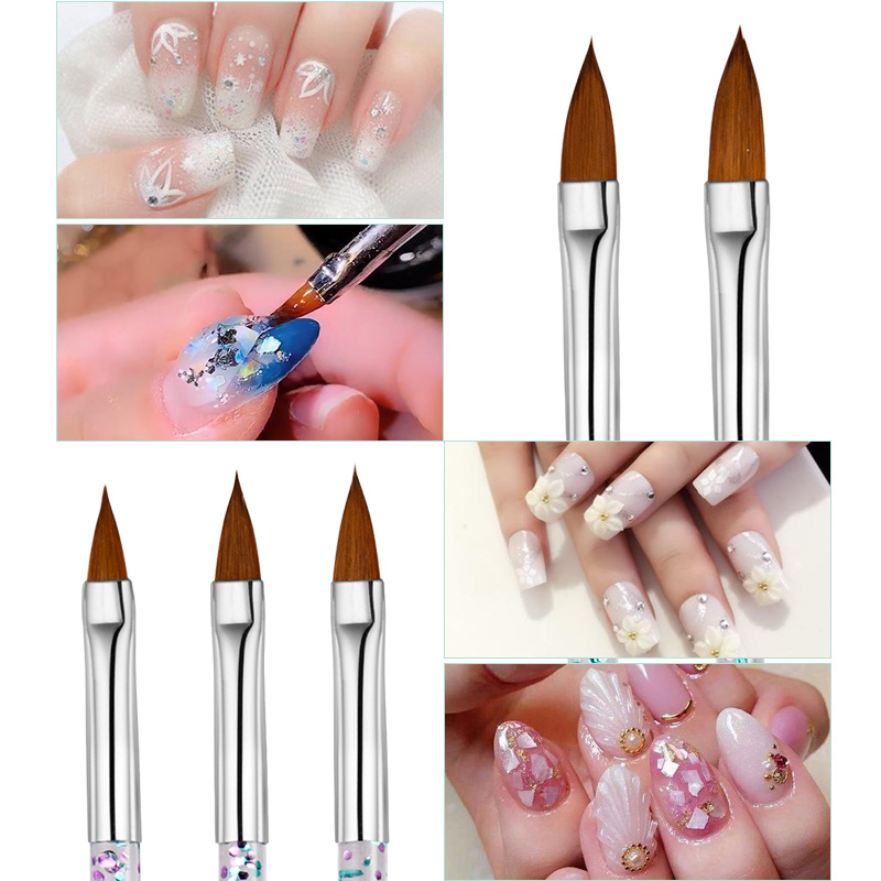 5 Buah Set Kuas Seni Kuku Gel  - Furniture Hardware Nails ulasan dan harga